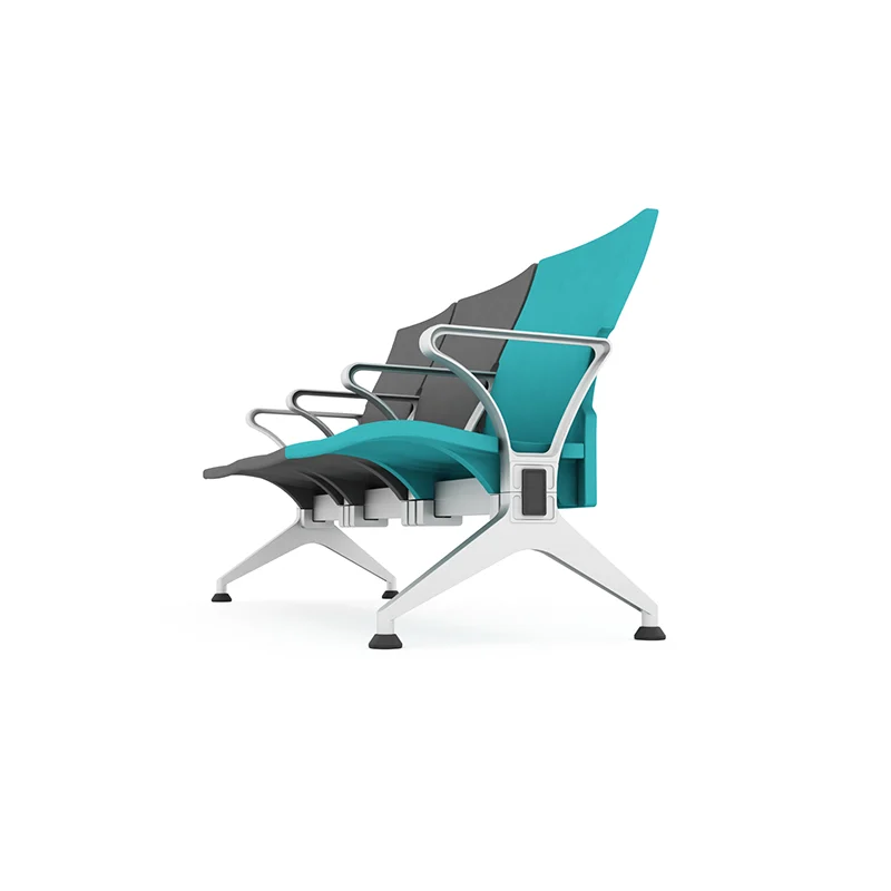 3-seater-airport-chair-pu-cushion-side-FE