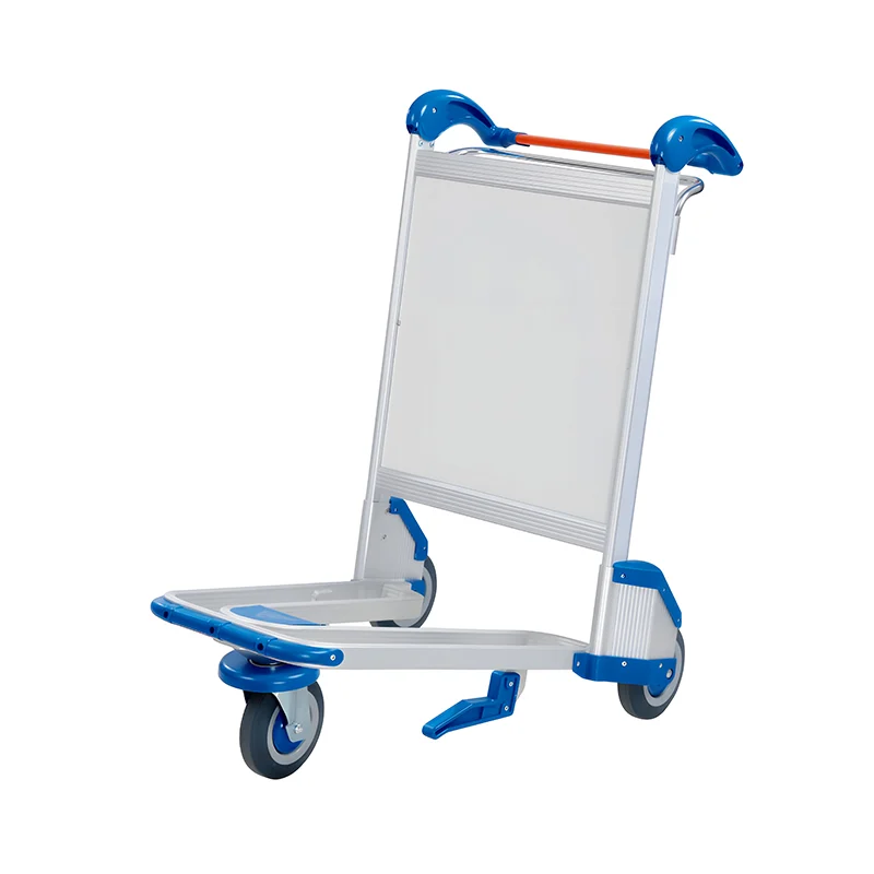 Aluminum airport trolley available for bulk order airport projects and terminal expansion plans.