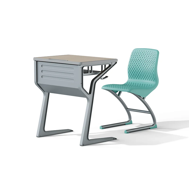 childrens classroom desk and chair combo in bright colors designed for comfort and focus in elementary grades