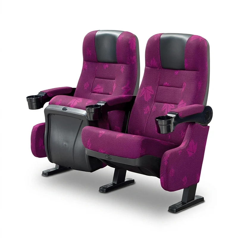VIP double cinema loveseat with shared center armrest perfect for couples enjoying movies together
