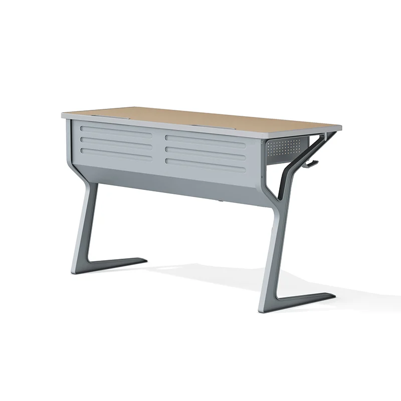 premium wooden student desk and ergonomic chair for private schools seeking high quality classroom furniture
