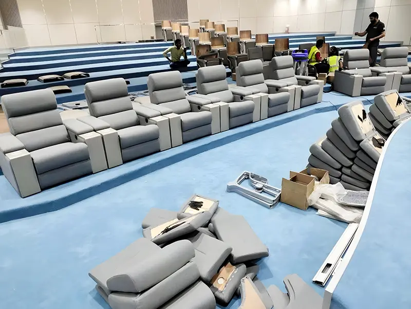 FLYA corporate presentation hall chairs in saudi arabia durable construction for high-frequency use