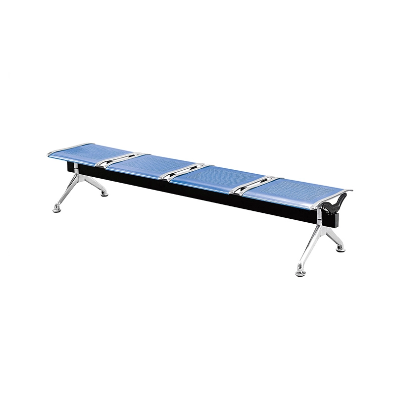 stainless-steel-4-seat-metal-long-bench-without-armrests