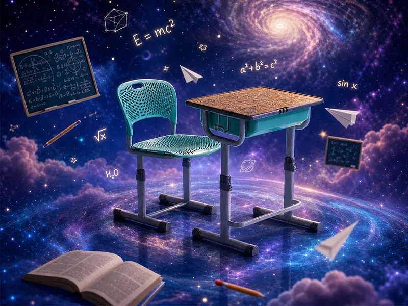 tutoring center student desk and chair set for one on one instruction and small group sessions