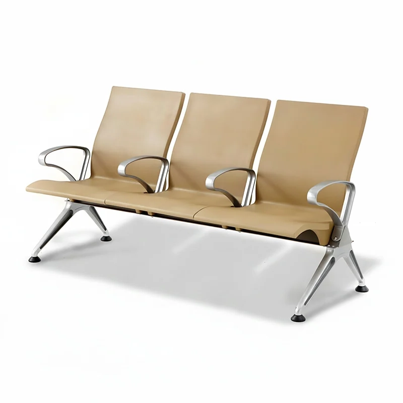 Corrosion resistant airport seat for coastal airport with salt air environment.