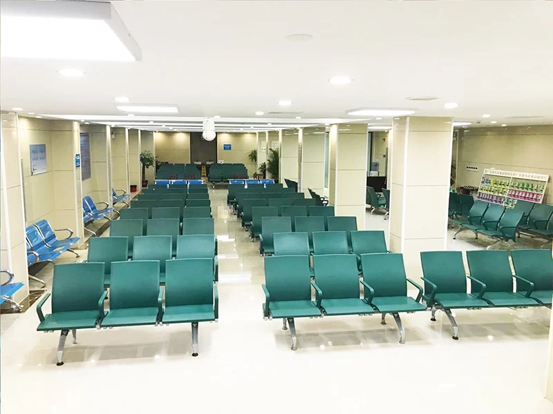 airport-chair-powder-coated-wp-2 Powder coated 3 seater iron frame airport chair with scratch resistant finish for daily use.