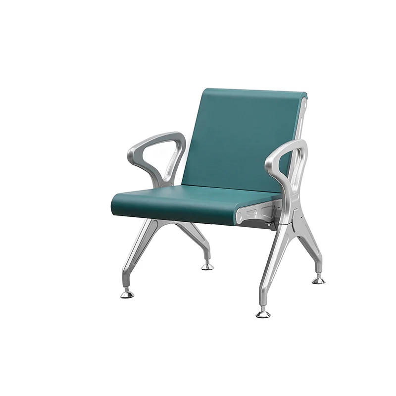 Airport observation deck outdoor waiting chair with UV and weather resistance.