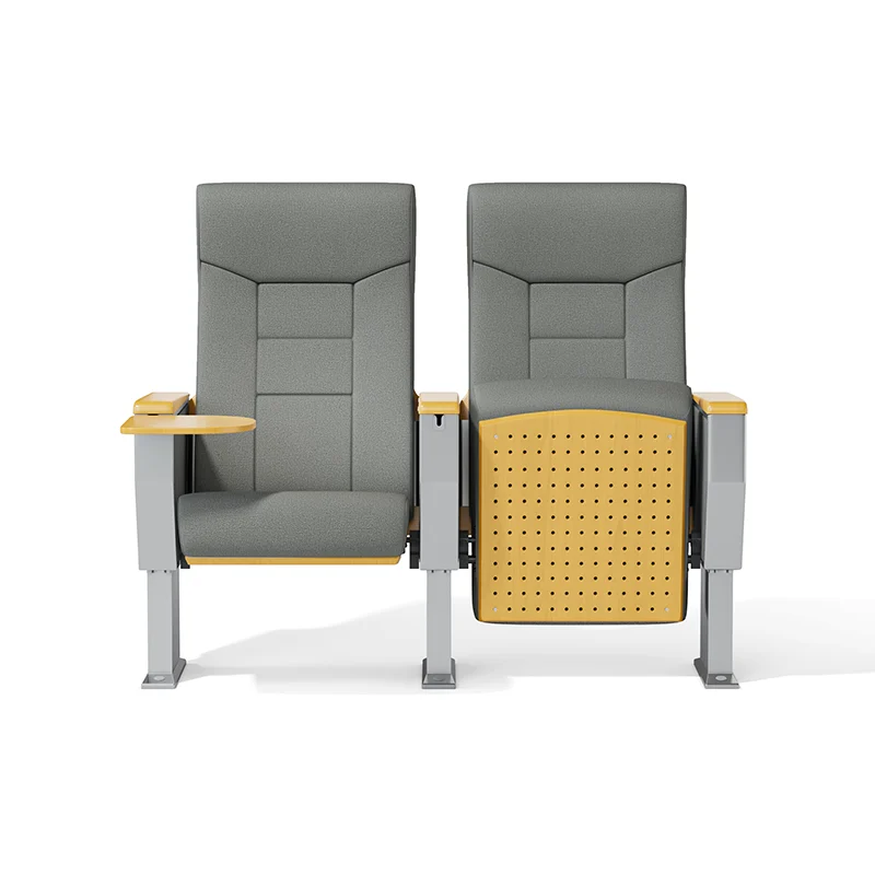 Heavy duty auditorium chair for church and conference center with daily high traffic.
