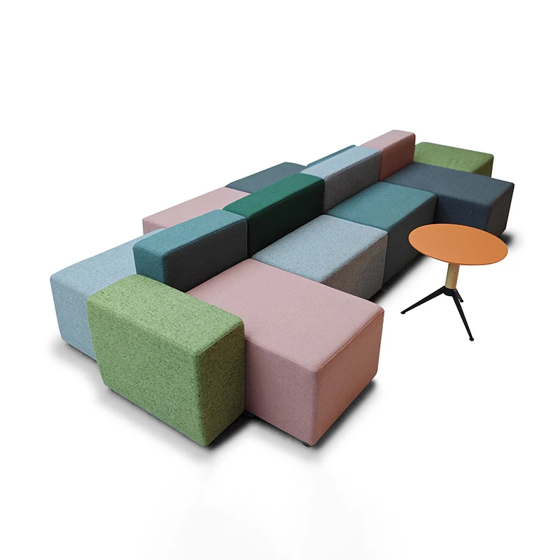 fabric lounge chair for intermodal transit center indoor waiting zone with ergonomic design for long waits