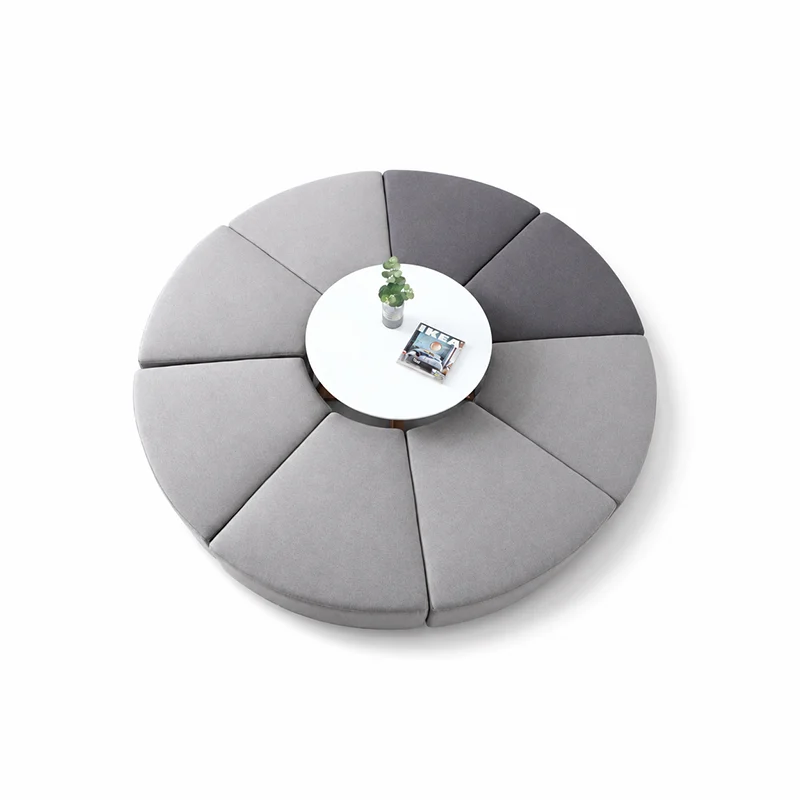 fabric lounge pod for university student union building with semi enclosed design for group study and relaxation