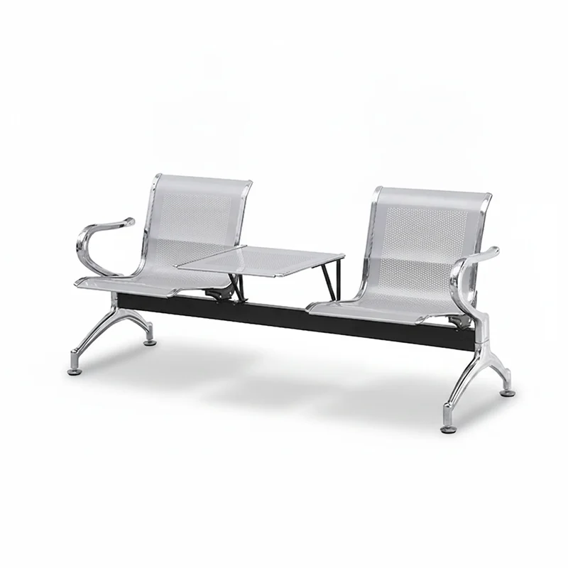 Hospital waiting chair with anti microbial coating reducing cross infection risk in clinic.