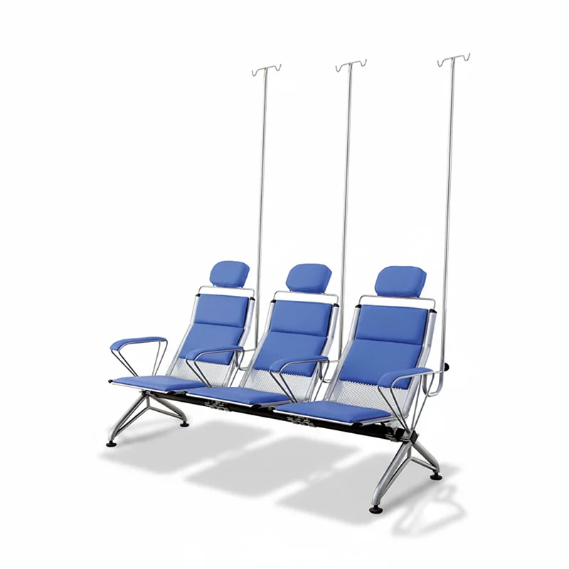 Maternity clinic waiting chair with armrest for pregnant woman easy sitting standing.