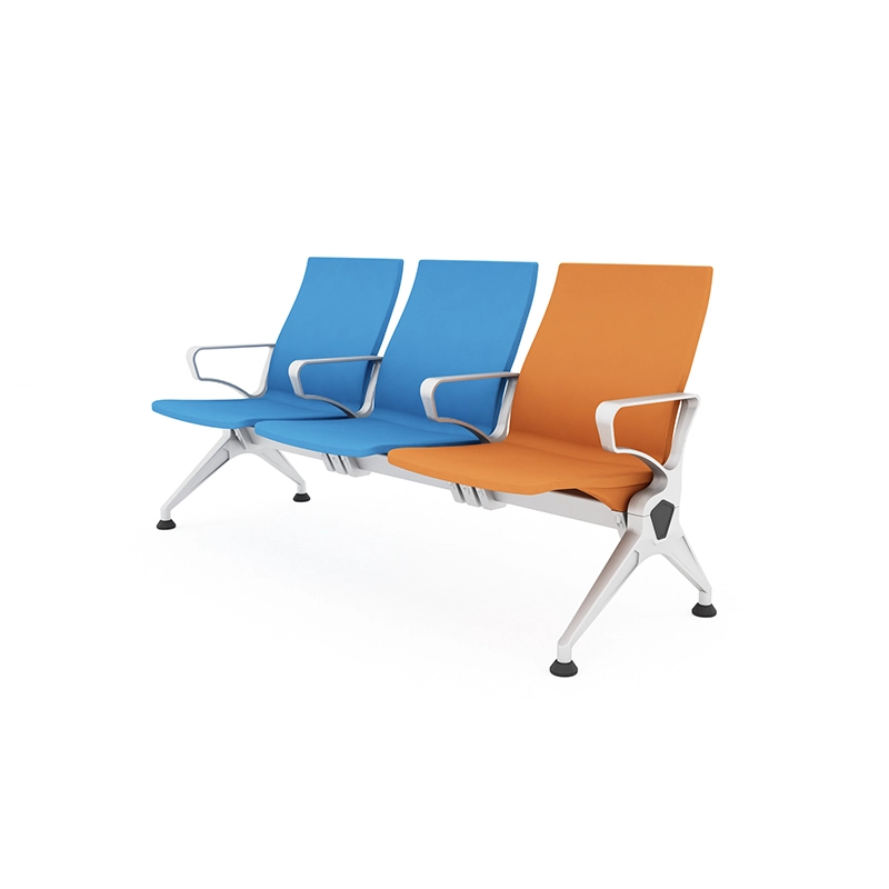 Pre operative waiting hospital chair with easy clean surface for sterile environment.