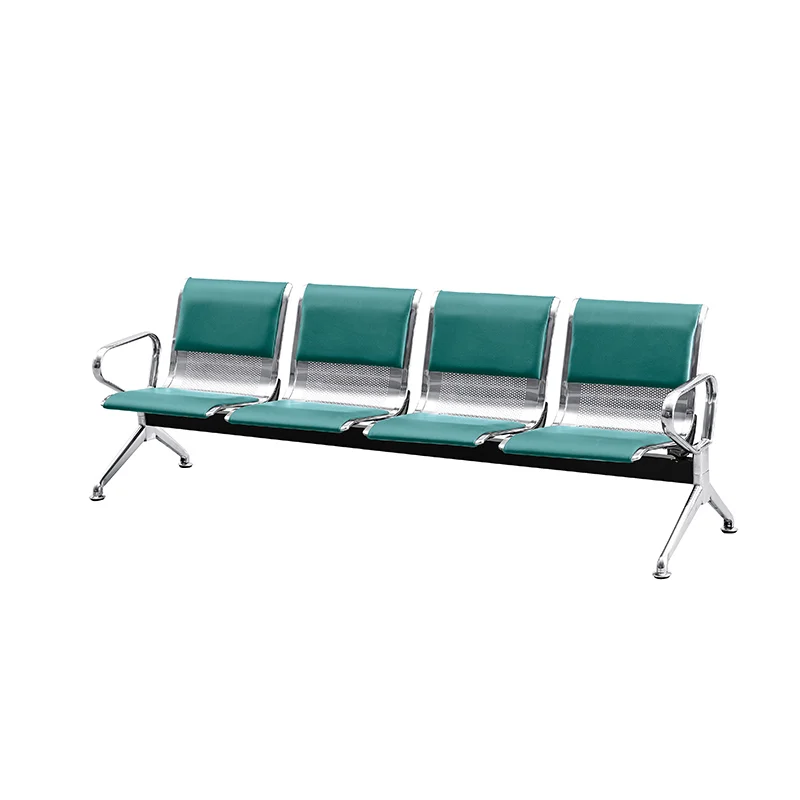 Hospital radiology department waiting chair with anti static property for equipment safety.