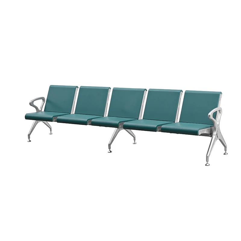 Railway station waiting hall group seating for family and travel companion use.