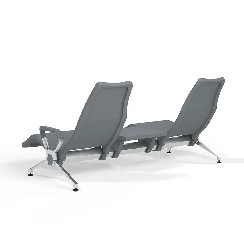 Single PU hospital waiting chair for private consultation waiting area outside doctor office.